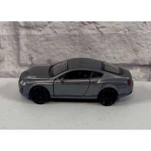 *BRAND NEW* Welly Diecast Car Bentley Continental Dark Gray 4.75 Inch